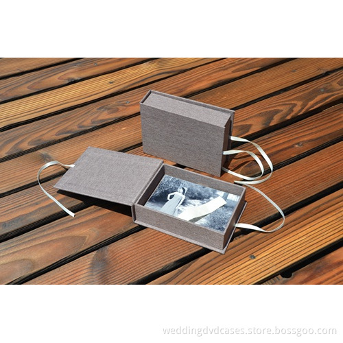 4x6 Wedding Linen Photo Gift Box